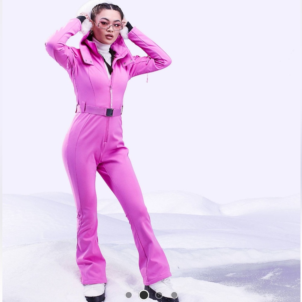 ASOS 4505 Pink Ski Suit